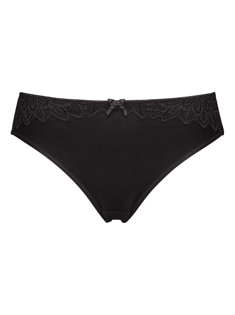 Slip Ava Sans Complexe Noir - Kiabi