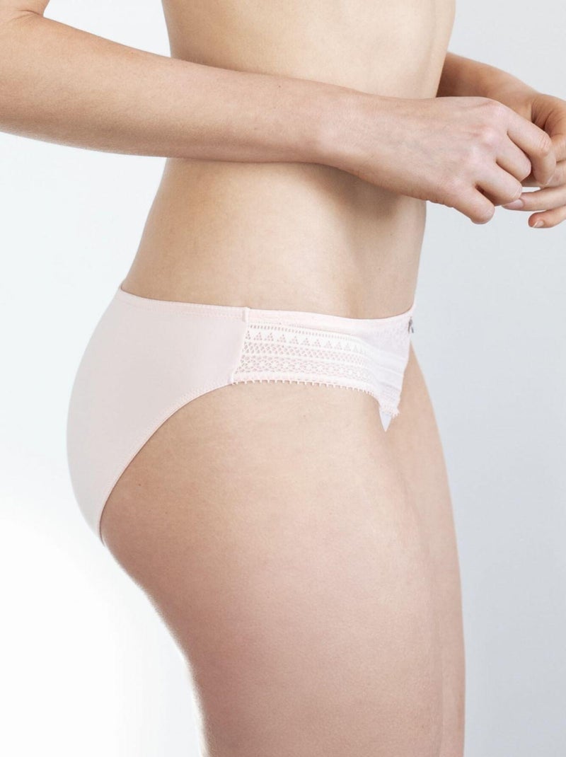 Slip Ayana  | Gerard Pasquier Rose pâle - Kiabi