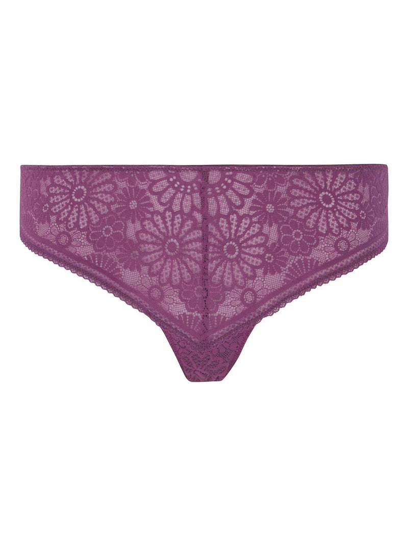 Slip AZALEE - Brigitte Bardot Lingerie Violet - Kiabi