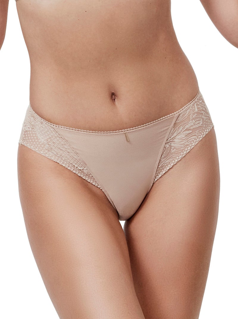 Slip bikini dentelle MALITZIA Beige - Kiabi