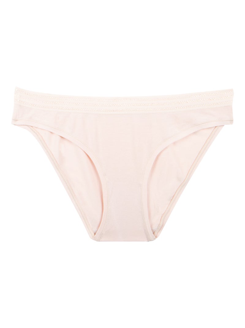 Slip Blush femme Athena Jaune - Kiabi