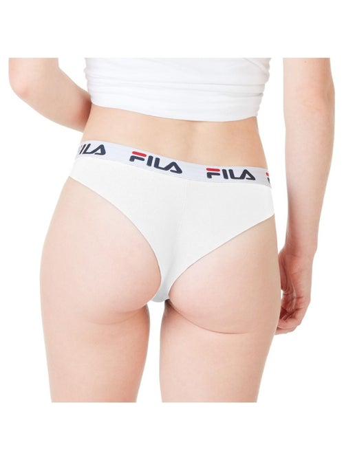 Slip brésilien coton femme Uni FU6067 Fila - Kiabi