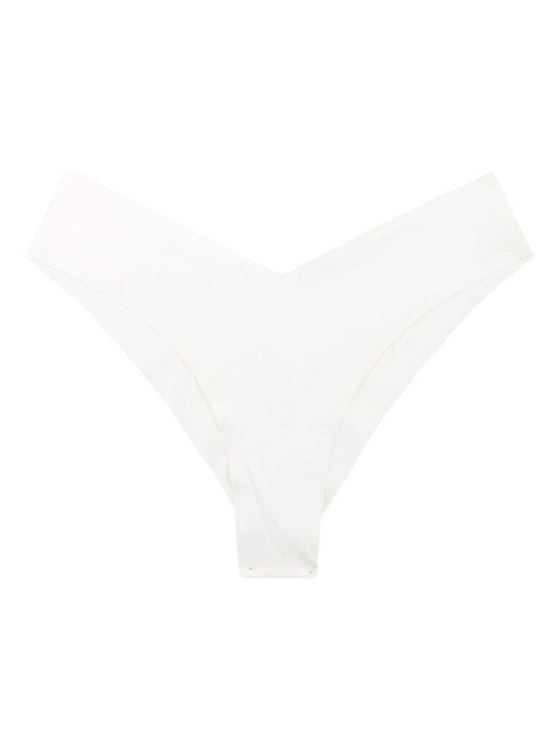 Slip brésilien femme Easy Essentiel Athena Blanc - Kiabi