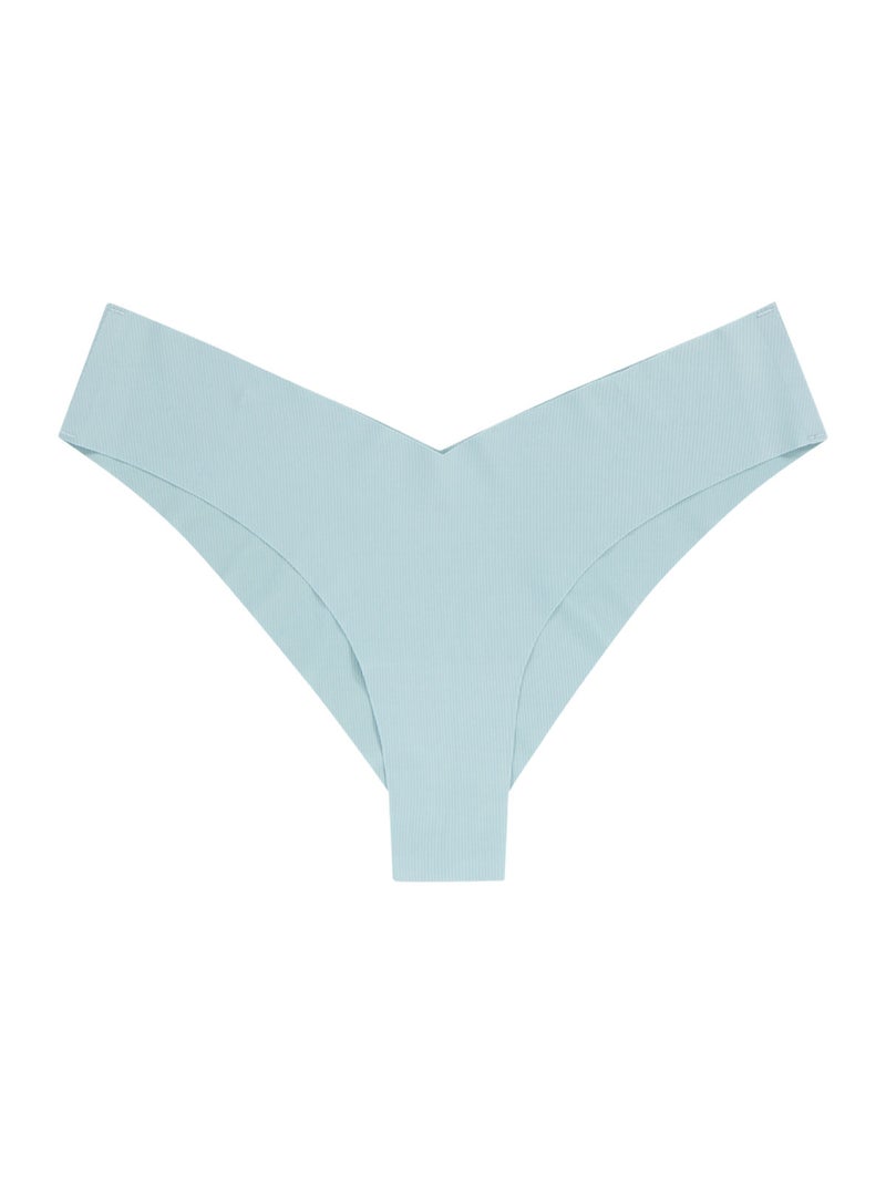 Slip brésilien femme Easy Essentiel Athena Bleu - Kiabi