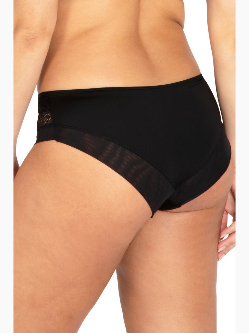 Slip brésilien JOUR APRÈS JOUR Noir - Kiabi