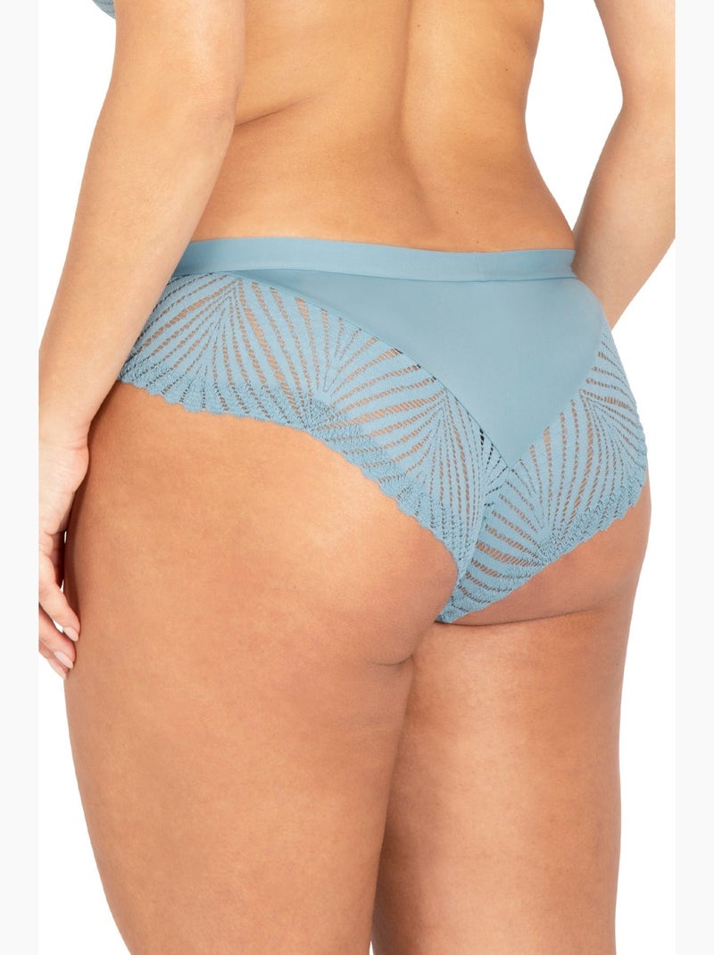 Slip brésilien MUSE Bleu - Kiabi