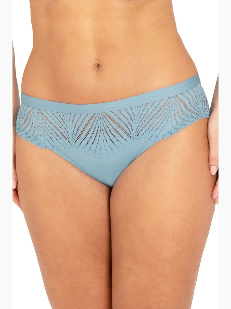 Slip brésilien MUSE Bleu - Kiabi