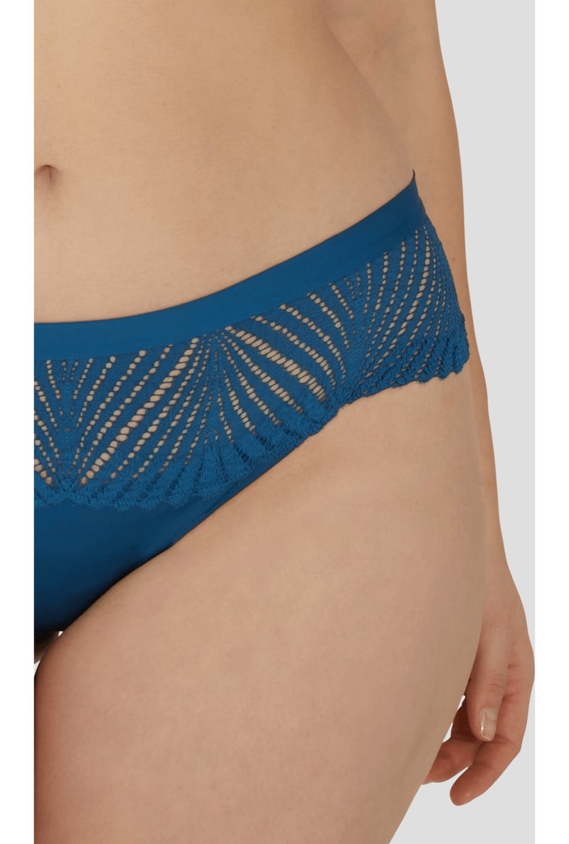 Slip brésilien MUSE Bleu paon - Kiabi