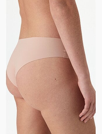 Slip brésilien sans couture laser penti