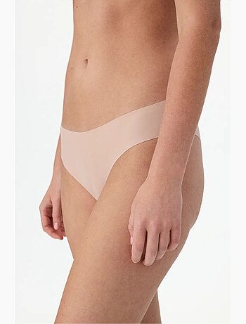 Slip brésilien sans couture laser penti