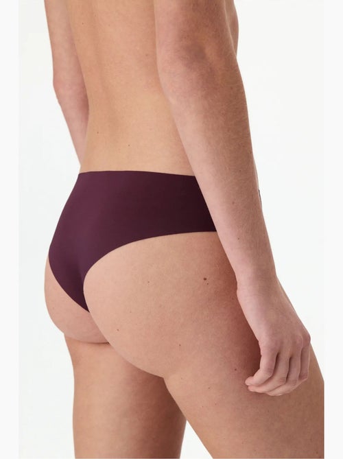 Slip brésilien sans couture laser penti - Kiabi Slip brésilien sans couture laser penti - Kiabi