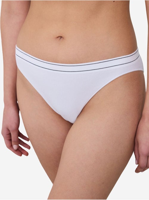 Slip brésilien sans coutures penti - Kiabi Slip brésilien sans coutures penti - Kiabi