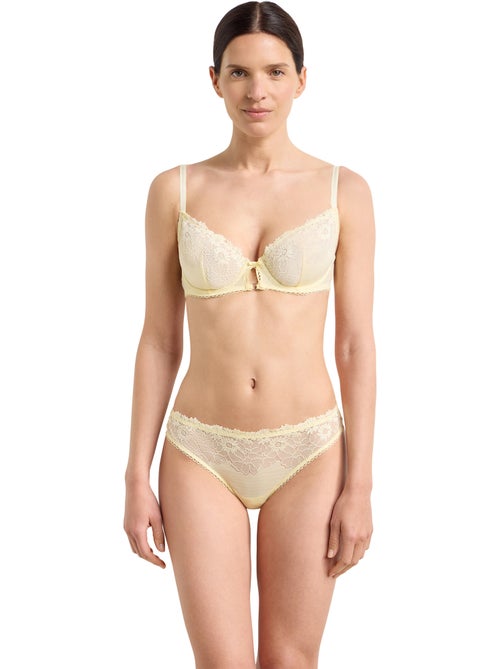 Slip brésilien Slow Days Fresh Vibes - Kiabi