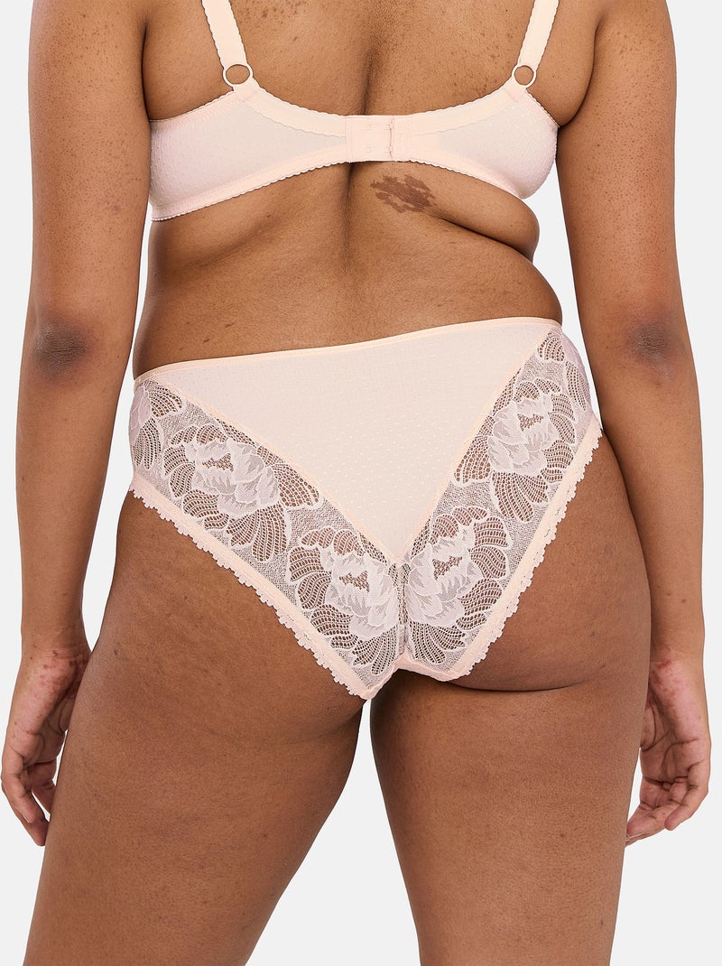 Slip capucine sans complexe lingerie Rose pastel - Kiabi