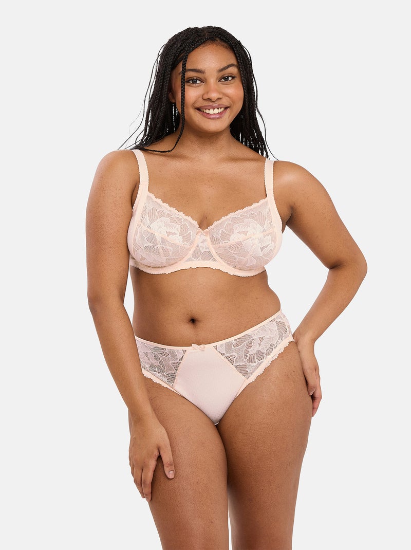 Slip capucine sans complexe lingerie Rose pastel - Kiabi