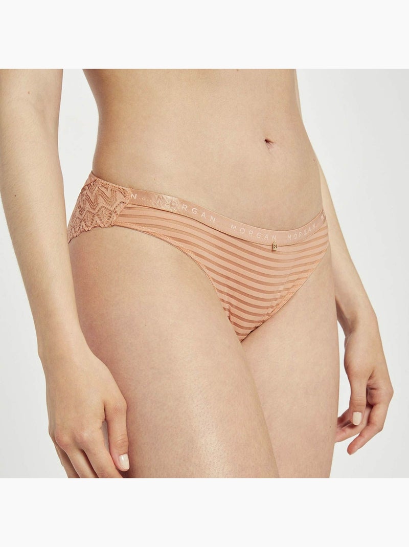 Slip CELIA - Morgan Lingerie Rose - Kiabi