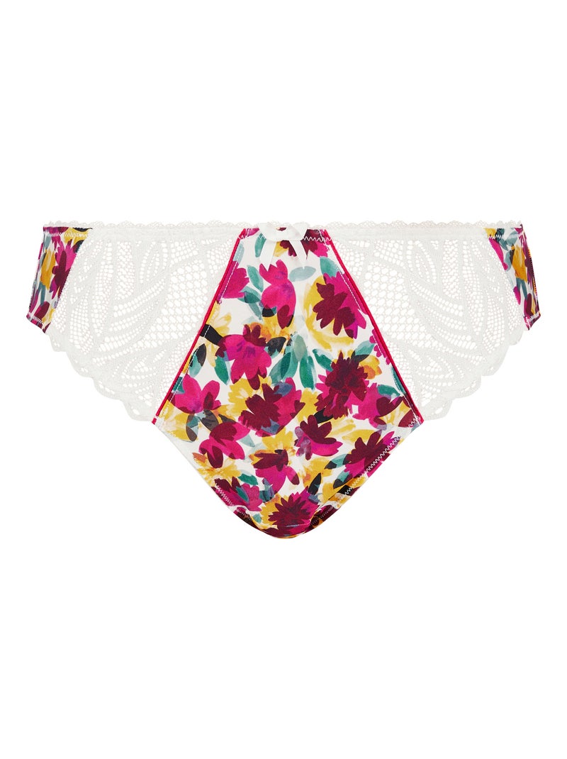 Slip célia sans complexe lingerie Blanc Rouge - Kiabi