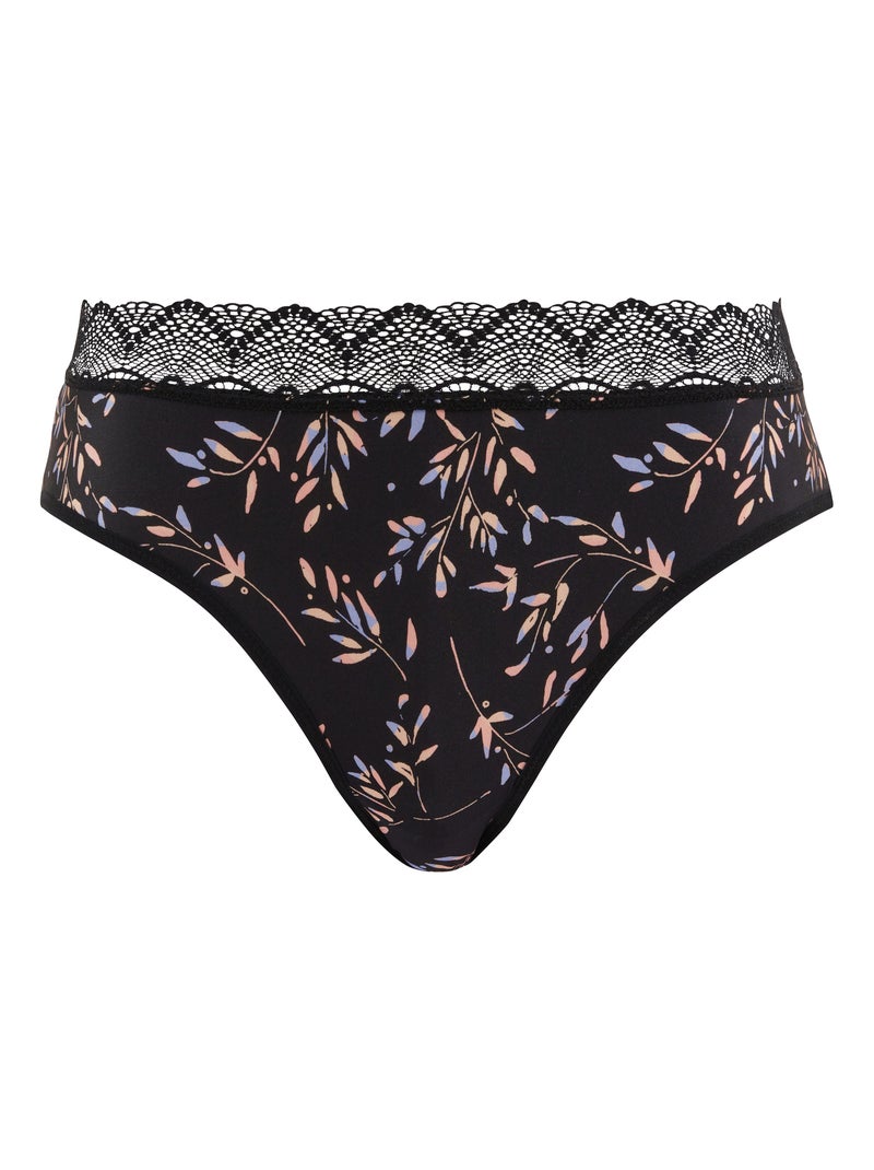 Slip coline sans complexe lingerie Noir Rose Bleu - Kiabi