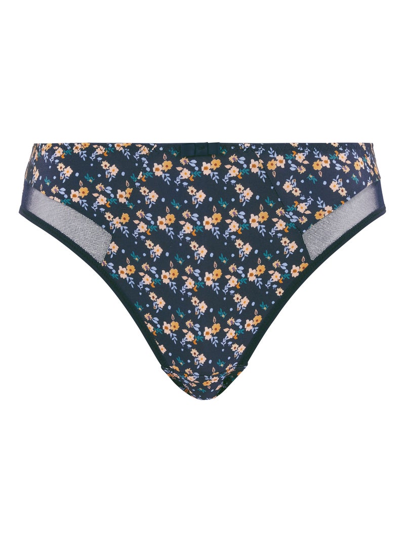 Slip Complice Sans Complexe Bleu Orange - Kiabi