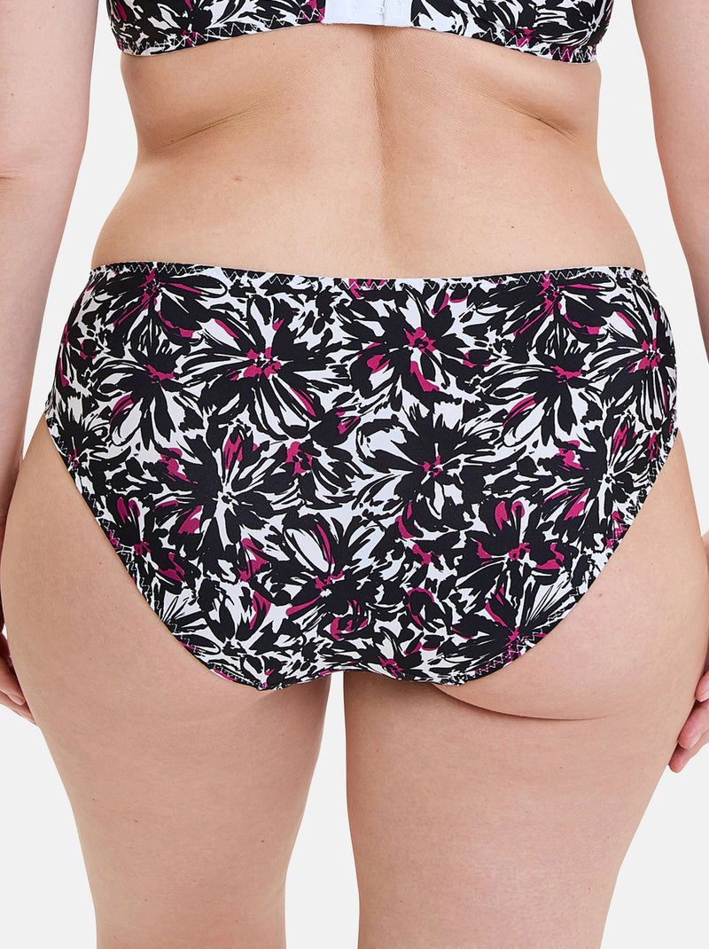 Slip complice sans complexe lingerie Noir Blanc - Kiabi