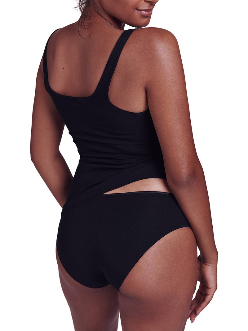 Slip confort Emma Noir - Kiabi