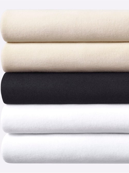 Slip Côtes Fines - Taille Standard - Witt - Lot de 5 - Kiabi
