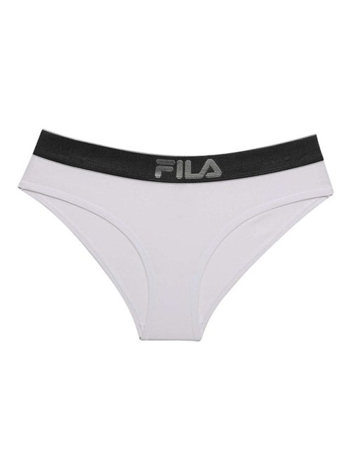 Slip coton femme Uni FU6107 Fila - Kiabi