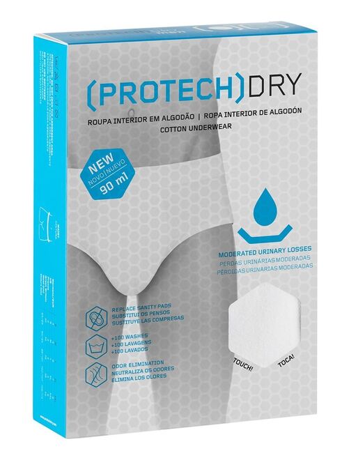 Slip coton incontinence légère à modérée ProtechDry - Kiabi