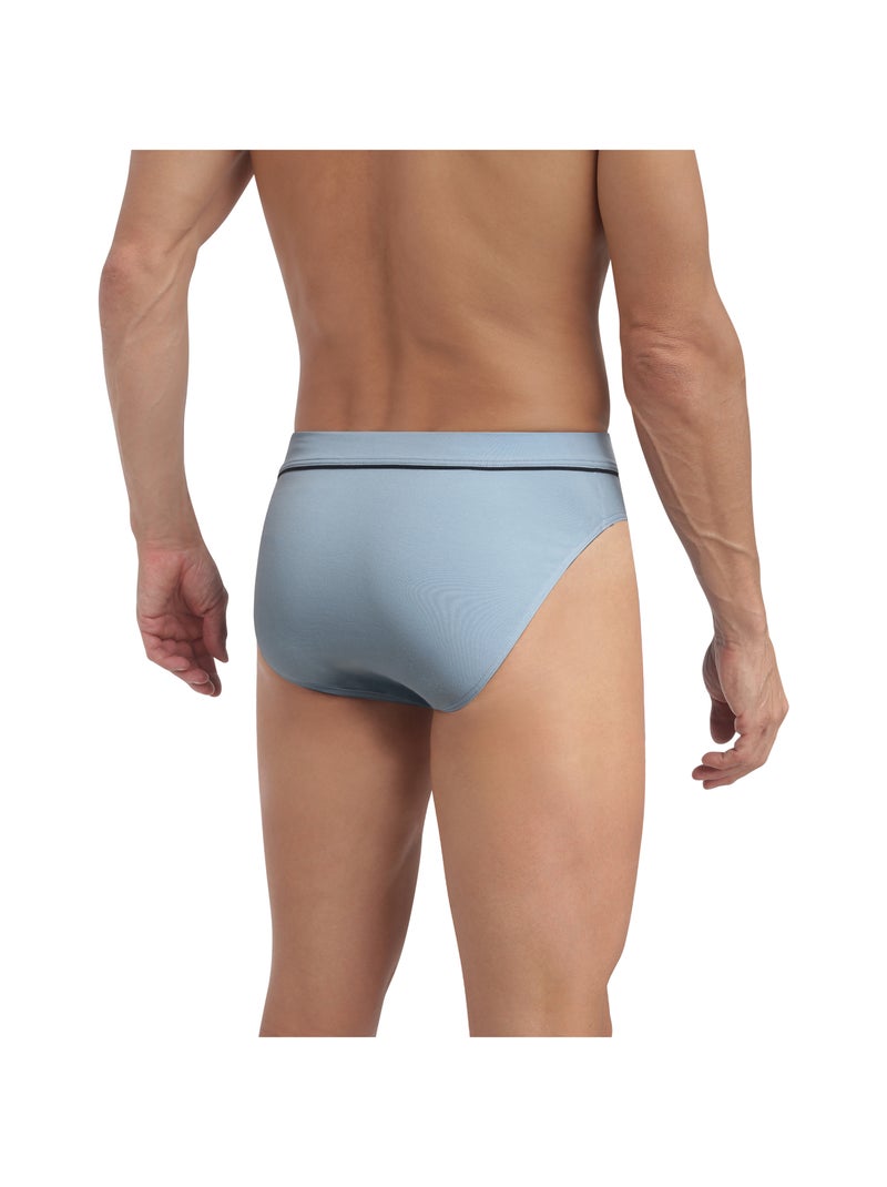 Slip coton modal Gentleman Bleu azur - Kiabi