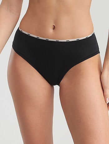 Slip en coton stretch à galon Icons Essentiel