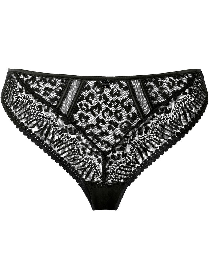 Slip CRISTINA - Morgan Lingerie Noir - Kiabi