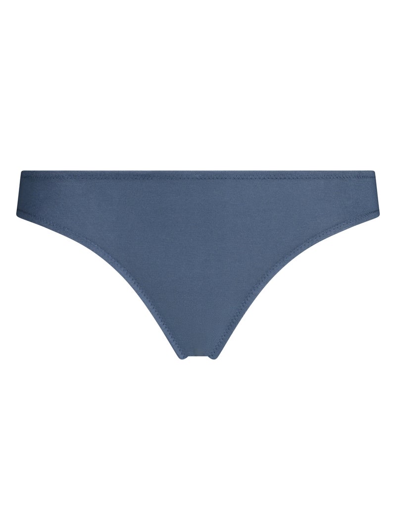 Slip Daily Coton Bleu denim - Kiabi