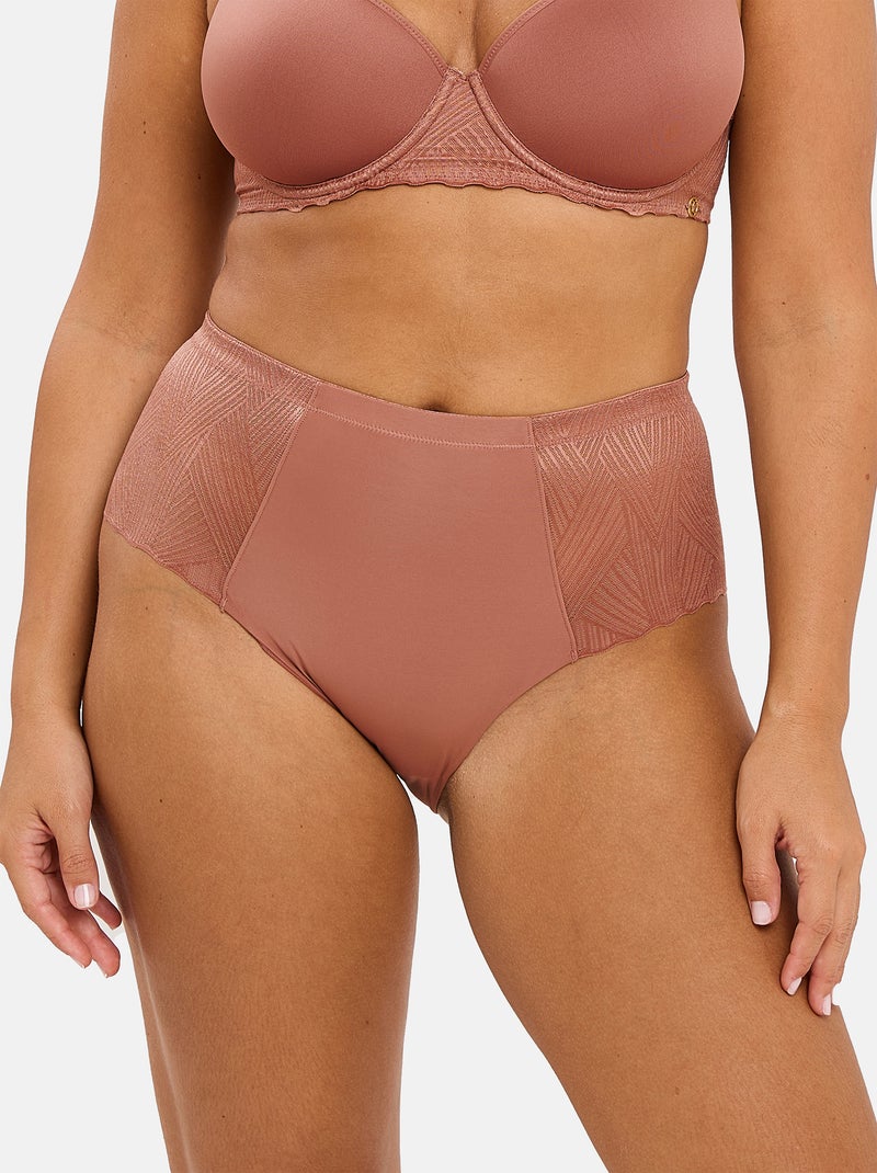 Slip Daily Softness Sans Complexe Marron noisette - Kiabi