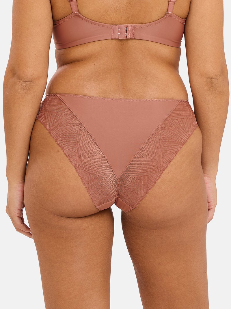 Slip Daily Softness Sans Complexe Marron noisette - Kiabi