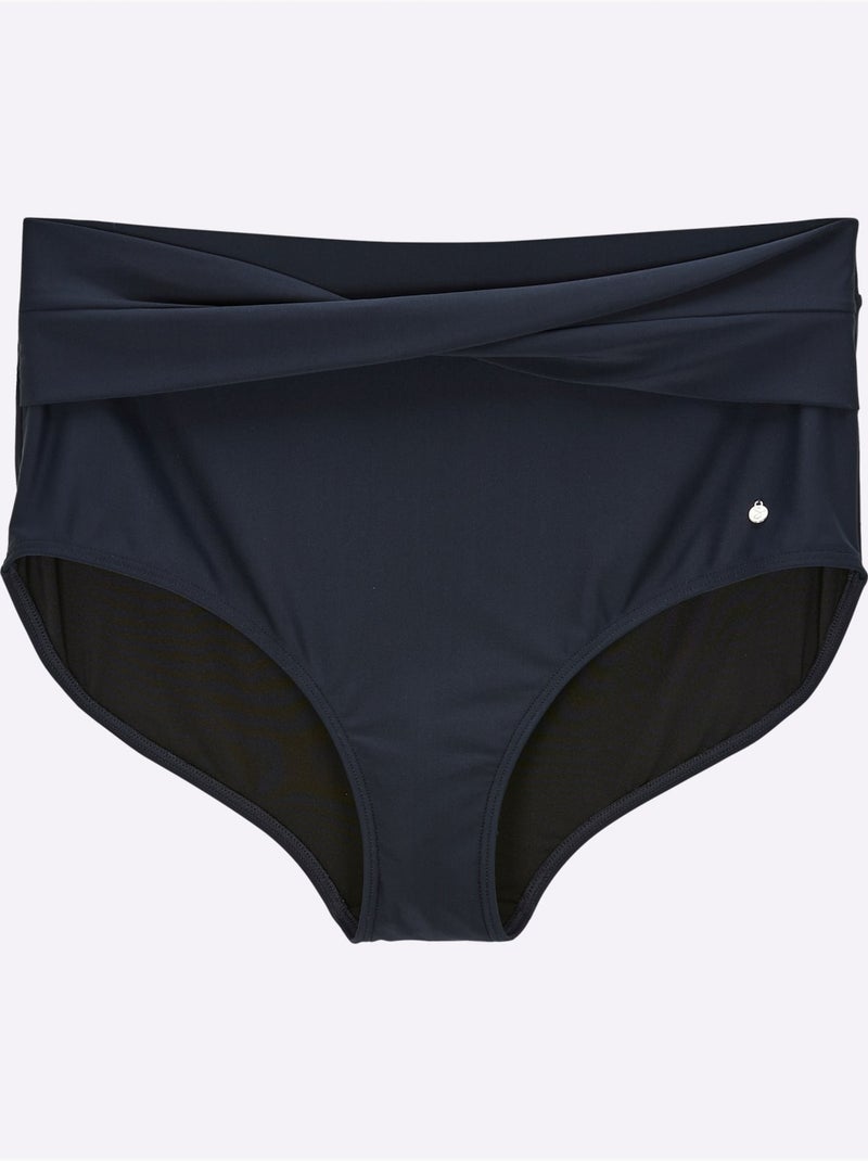 Slip De Bain - Taille Standard - Sheego Bleu foncé - Kiabi