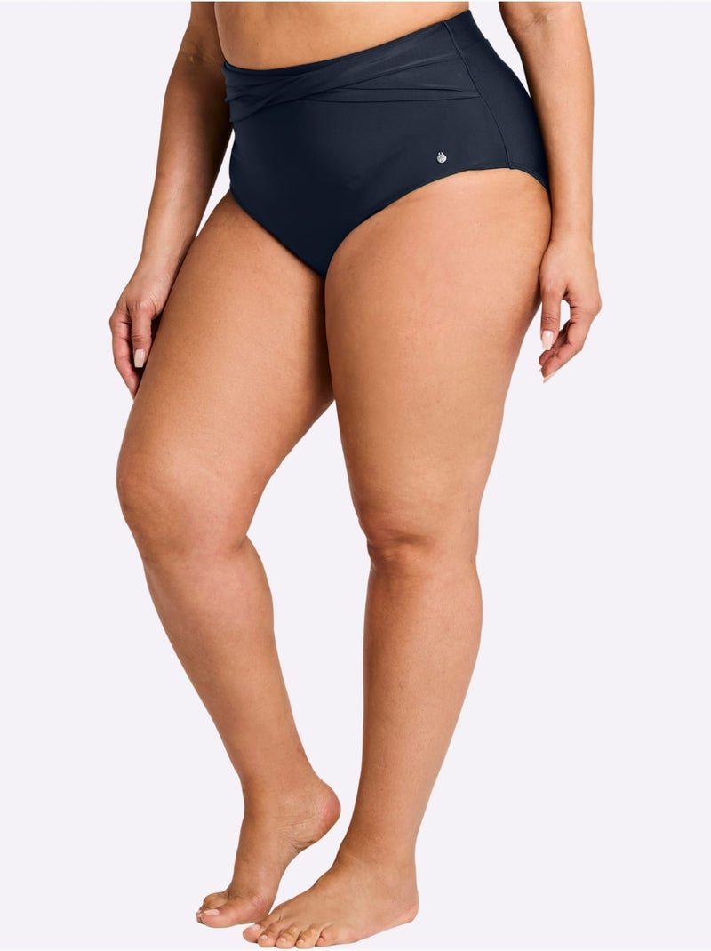 Slip De Bain - Taille Standard - Sheego Bleu foncé - Kiabi