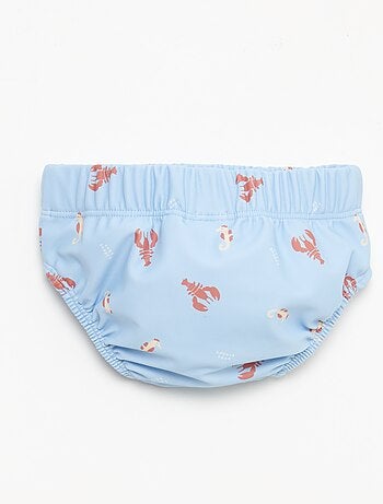 Slip de bain à motifs