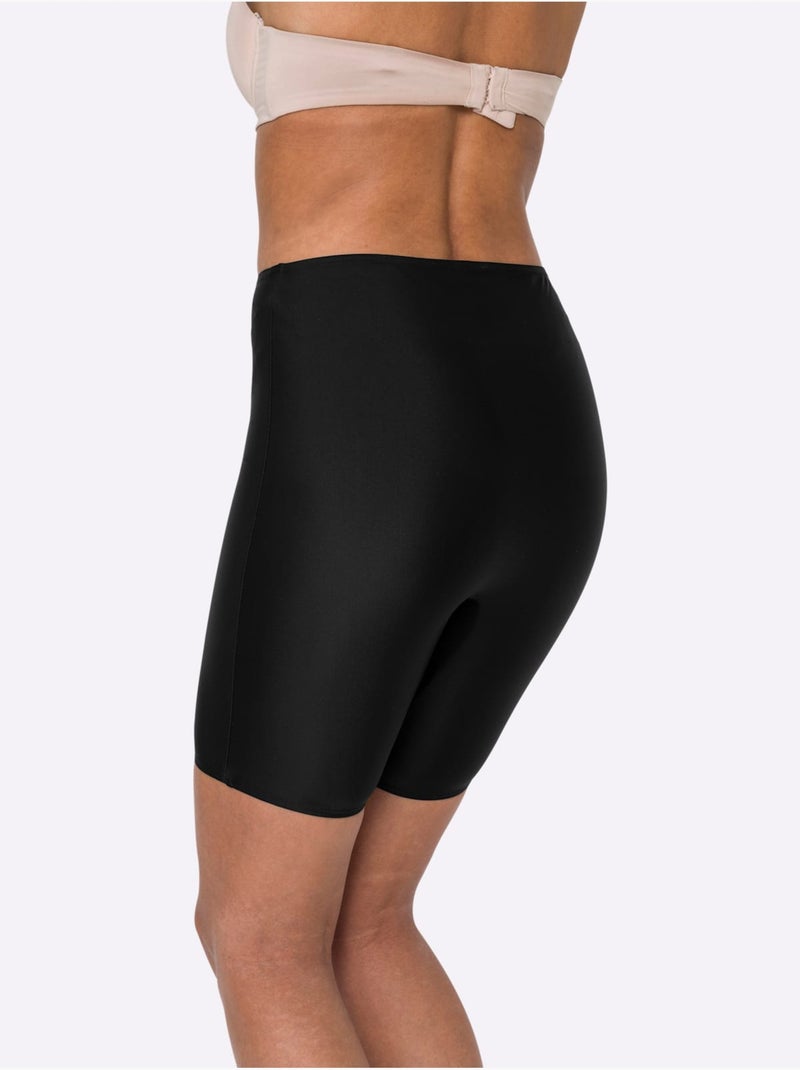 Slip de bain avec ceinture élastique et matière extensible - Taille standard - Moda Vilona Noir - Kiabi