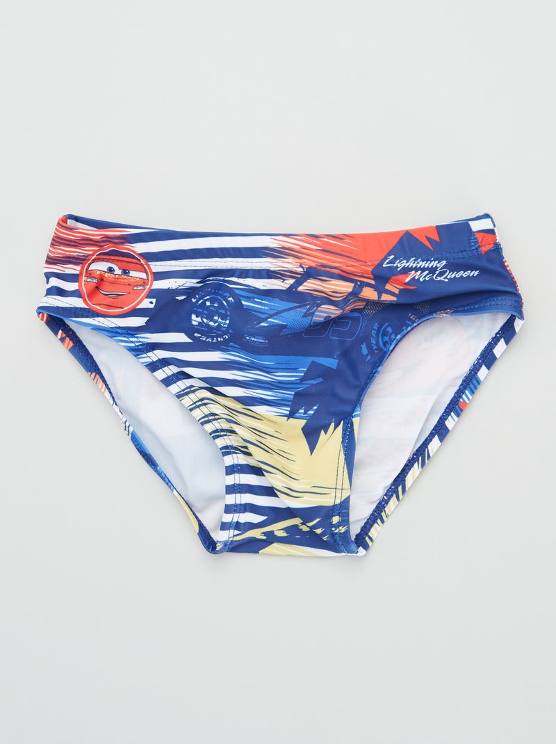 Slip de bain 'Cars' Jaune - Kiabi