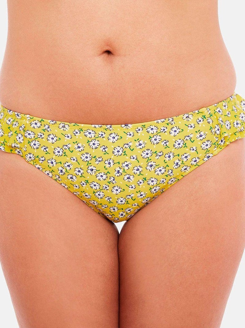 Slip de bain CIGALE - Brigitte Bardot Bain Jaune - Kiabi