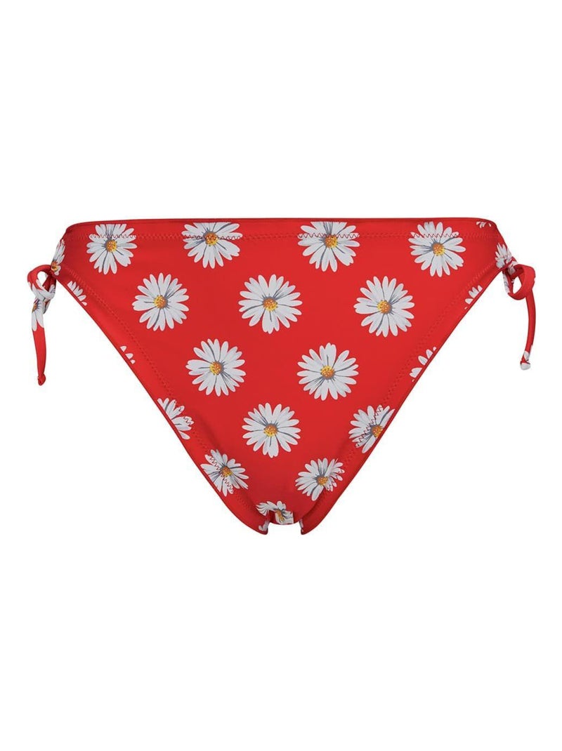 Slip de bain FLORAL - Brigitte Bardot Bain Rouge - Kiabi