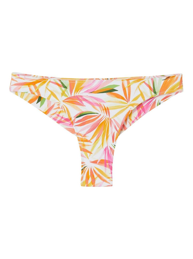 Slip de bain forme tanga BALI - Camille Cerf & Pomm'Poire Blanc - Kiabi