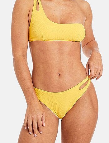 Slip de bain forme tanga MYKONOS - Camille Cerf & Pomm'Poire