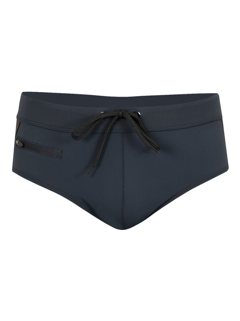 Slip de bain homme Construction Traveler Athena gris anthracite - Kiabi