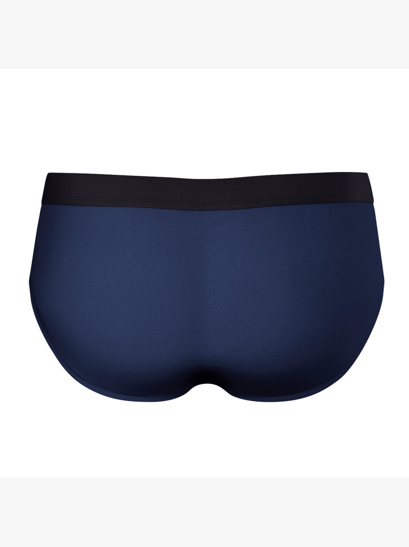 Slip de bain homme sport construction athena Bleu Noir - Kiabi