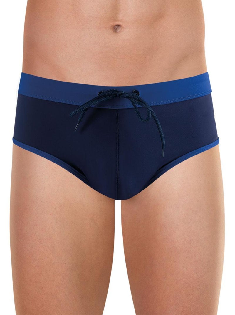 Slip de bain homme Traveler Bleu marine - Kiabi