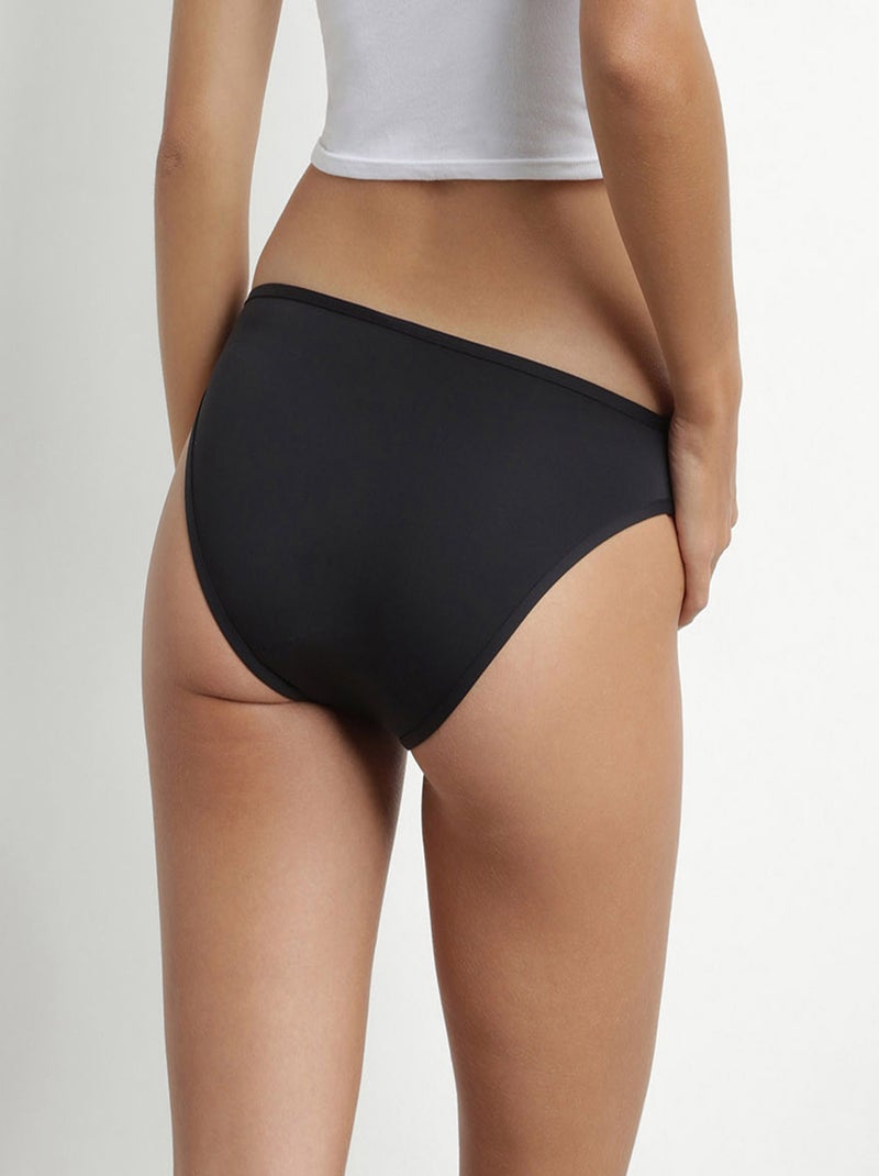 Slip de bain menstruel Dim Protect Noir - Kiabi