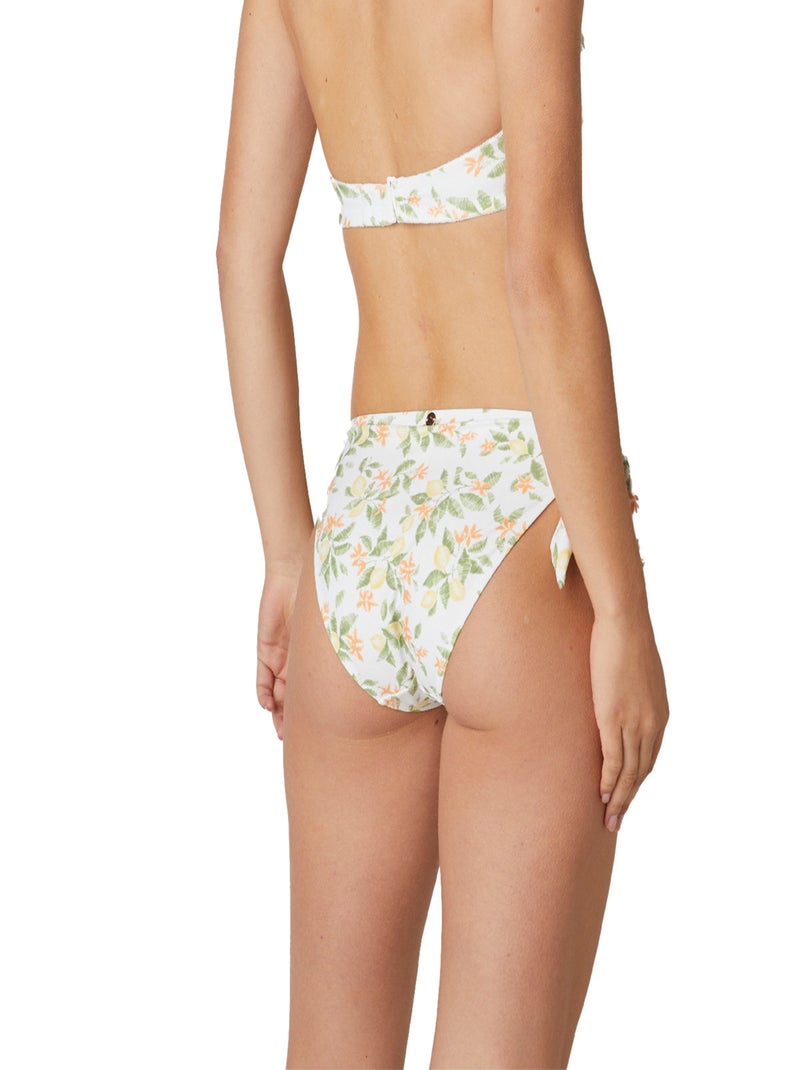 Slip de bain MENTON - Brigitte Bardot Bain Blanc - Kiabi