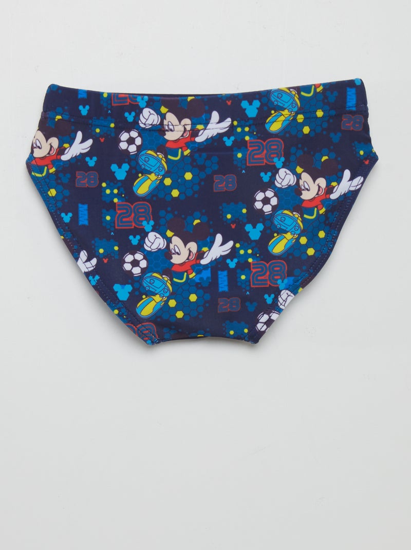 Slip de bain 'Mickey' Bleu - Kiabi