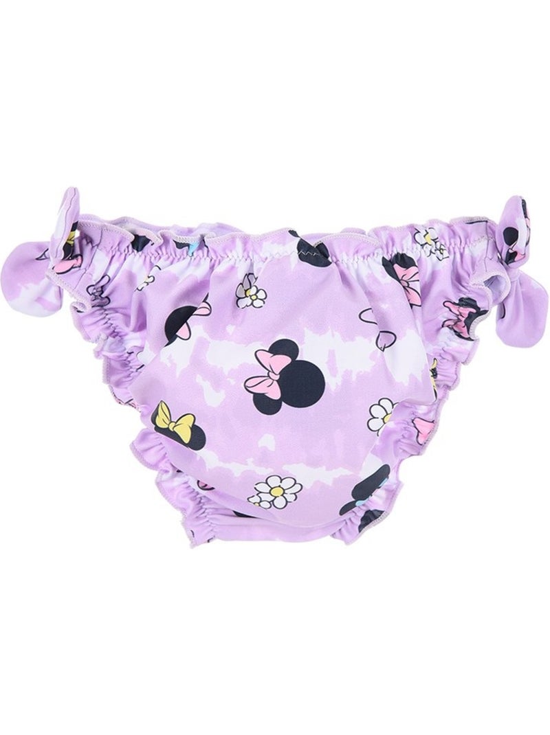 Slip de Bain Minnie Mouse | Licence Officielle Violet - Kiabi